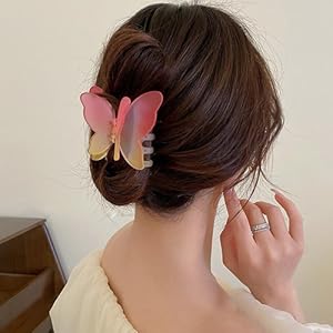 Butterfly Hair Claw Clip
