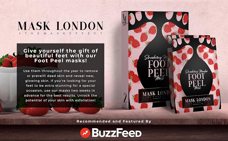 Mask London, Mask LDN, Foot Peel, Foot Mask