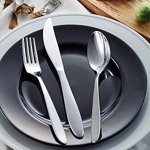 未使用/Todai/18-8/カトラリーセット/ステンレス/45本セット Amazon.co.jp: Todai ベイシス ディナーカトラリーセット 5pcs 1
