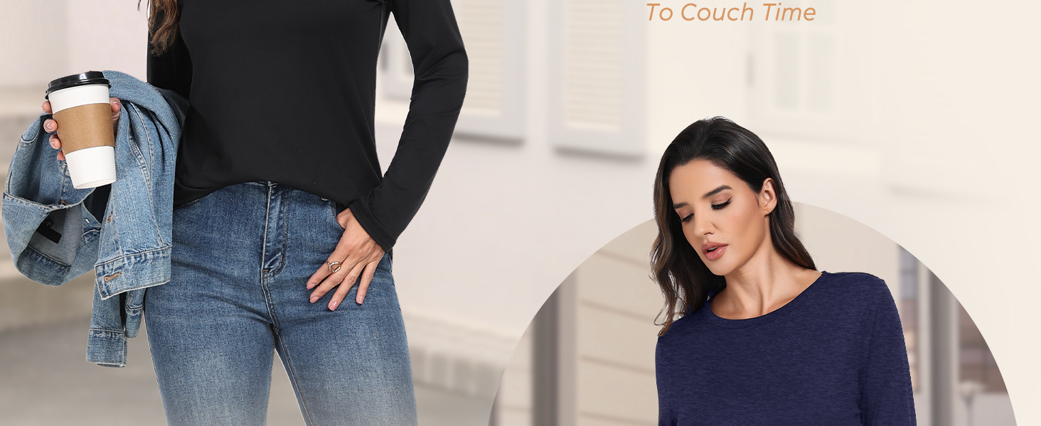 long sleeve tops for women
