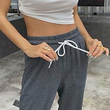 Elastic Waistband with Drawstring