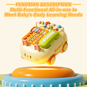 Cartoon Telephone Car Baby Toys