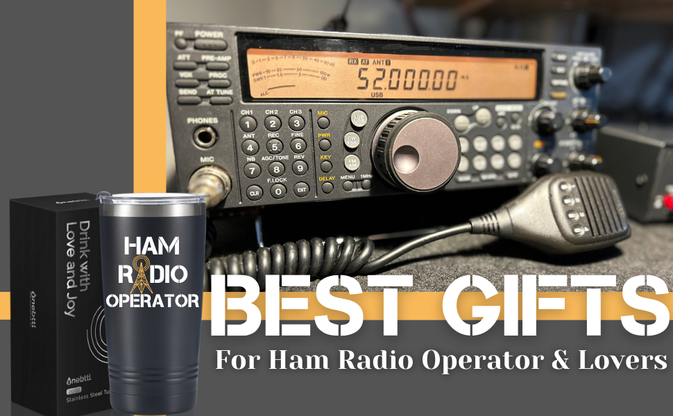 Onebttl Ham Radio Gifts for Men, Amature Ham Radio Gifts