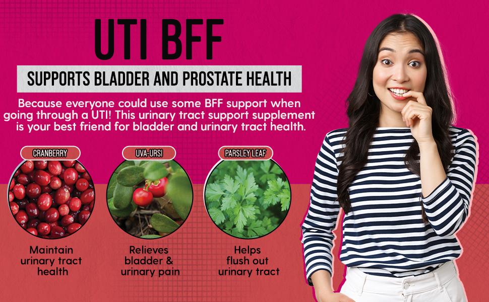 LIVELY VITAMIN CO. UTI BFF Bladder and Prostate Health