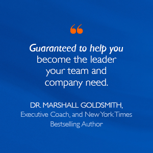 Dr. Marshall Goldsmith endorsement of The Unlocked Leader by Hortense le Gentil
