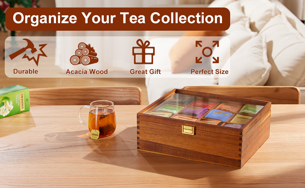 Buy nhz tea bag holder stainless steel 3 tier tea holder for tea bags