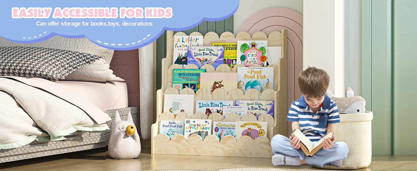 kids bookshelf