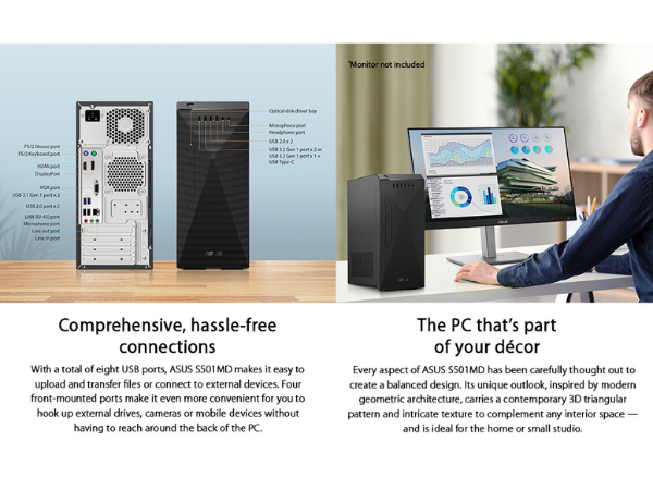 Amazon.com: ASUS Business Tower Desktop, Intel i7-12700