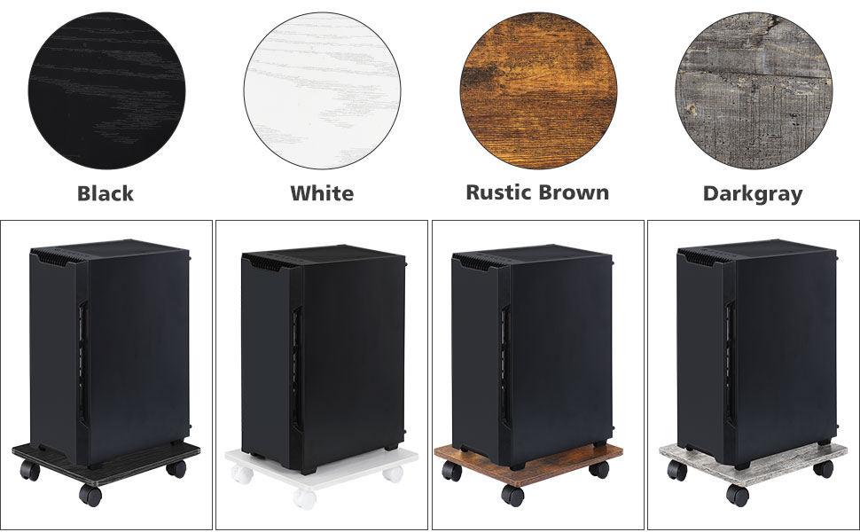 Computer Tower Stand, Set of 2 Pc Tower Stand, Floor Pc