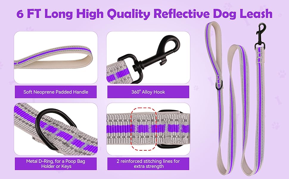 Martingale Collar for Dogs,Soft Neoprene Padded Reflective