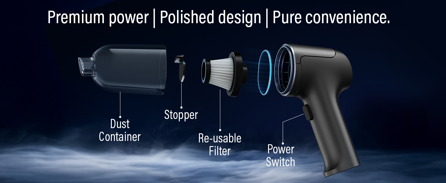 car vacuum handheld vacuum cordless handheld vacuum rechargeable hand held vacuum cordless