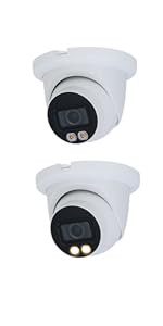 Dahua IPC-HDW5449TM-SE-LED EoL-L 4MP Full-color Fixed-focal Warm LED Eyeball WizMind Network Camera
