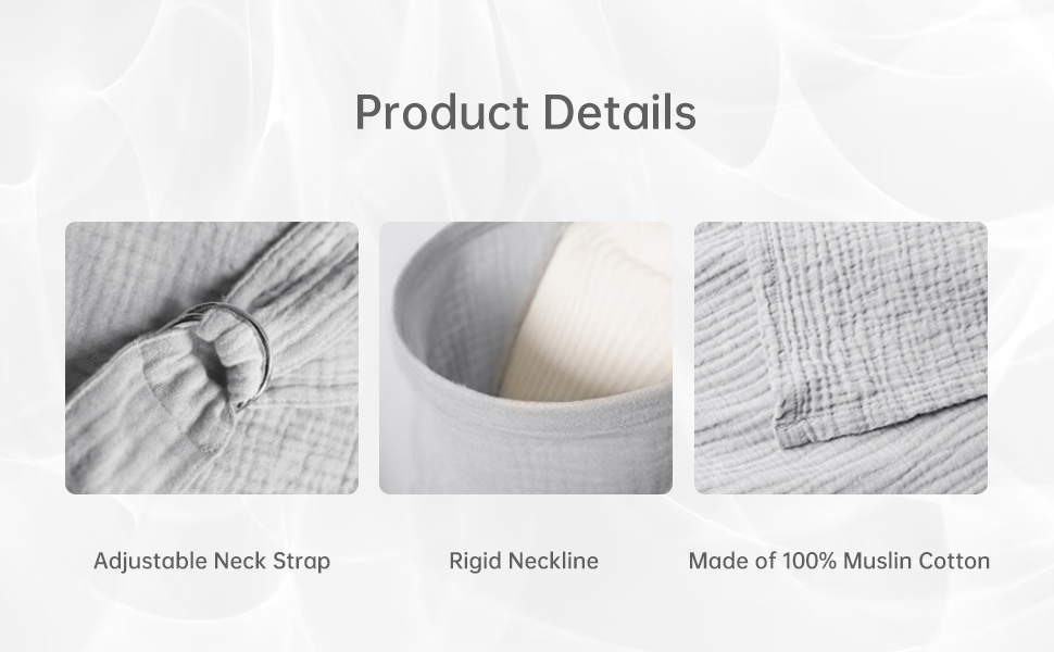 Made from 100% Muslin Cotton 