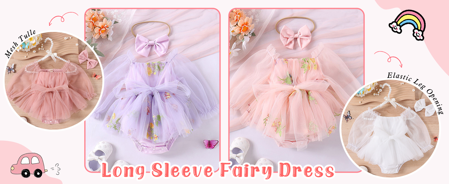 Baby Girl Fairy Romper