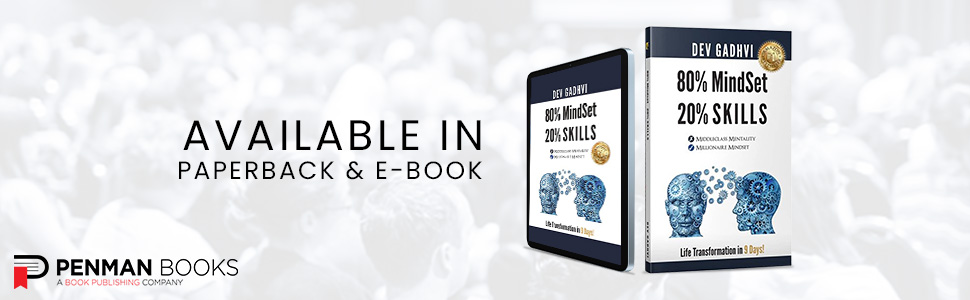 80% MINDSET 20% SKILLS