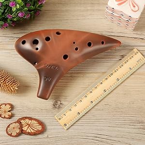 TNG オカリナ 楽器 [ ブラウン / 12穴 / AC ] シングル 紫砂 Amazon | TNG オカリナ 楽器 [ ブラウン / 12穴 / AC ] シングル