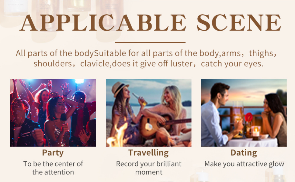 Shimmer Body Luminizer 5 Colors