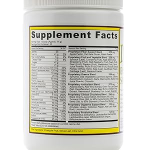 Essential Source - Supplement Facts