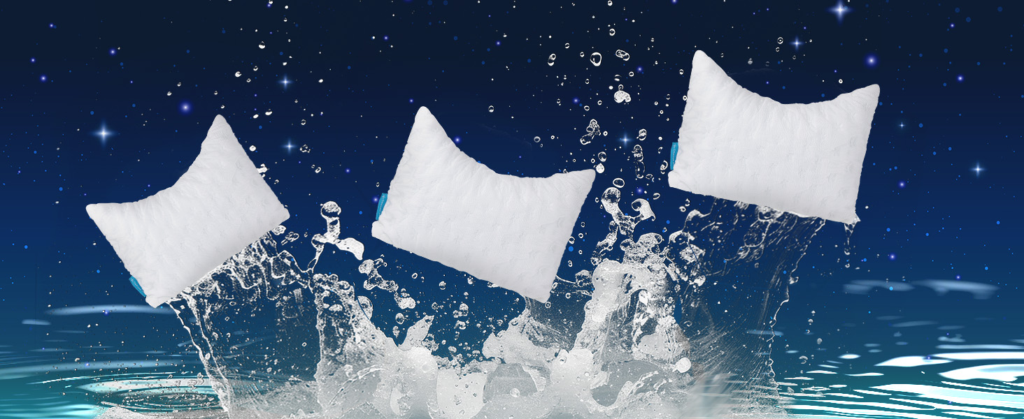 KUCEY Cooling Side Sleeper Pillow for Neck and Shoulder