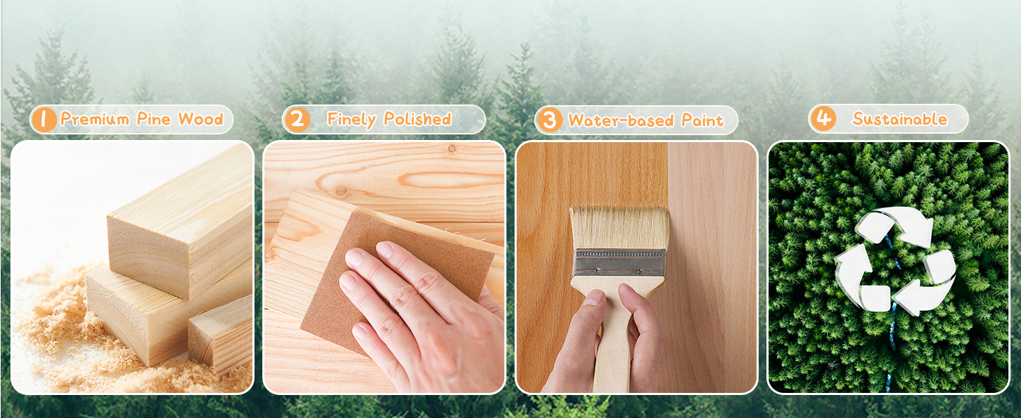 foldable pikler triangle set with sliding ramp & climbing arch ramp, wooden toddler climbing toy