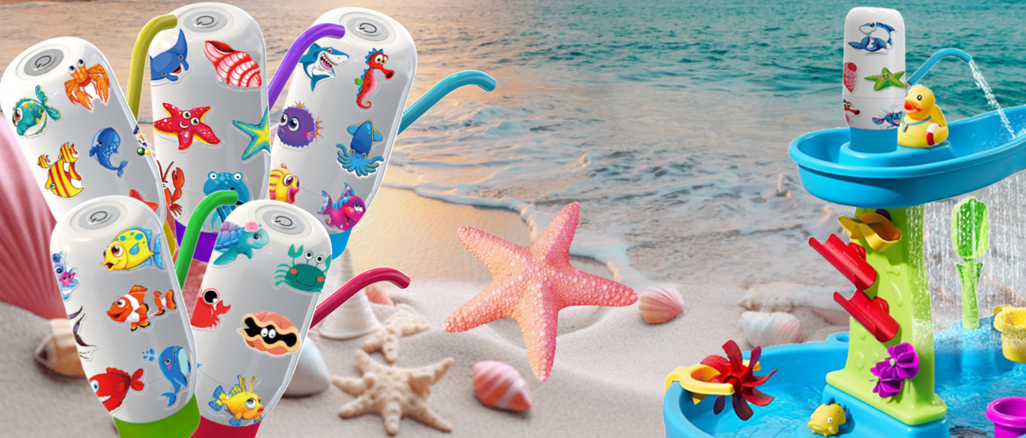 GEOCCI Water Table Pump ，Water Pump for Kids Water Play