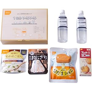 Amazon.co.jp: 尾西食品 長期保存食セット 1日分 いろいろ 非常