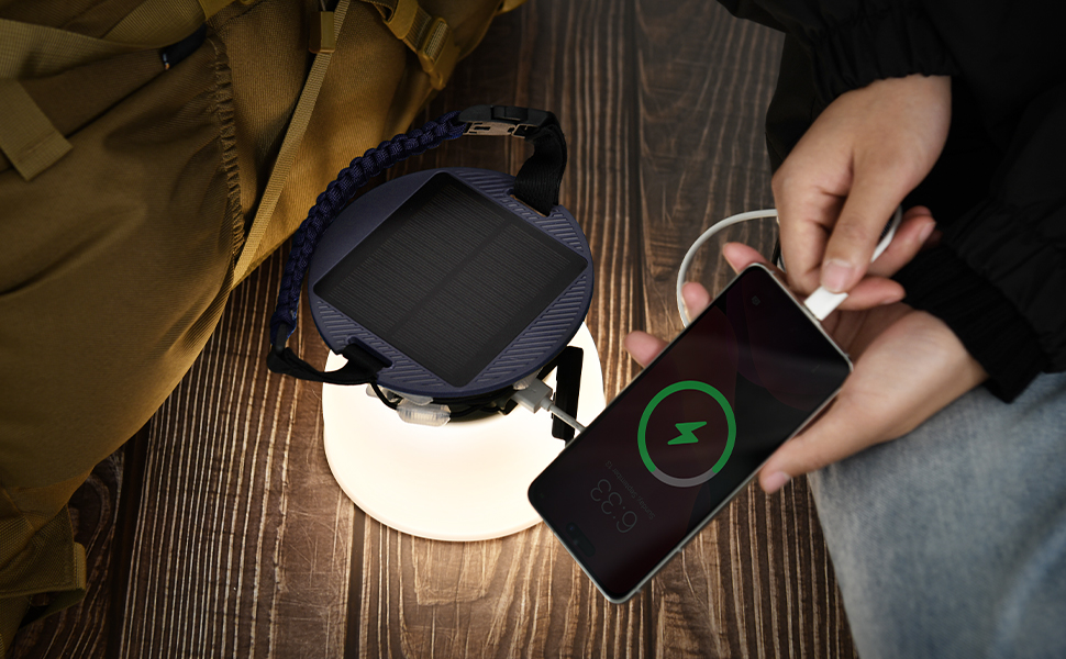 Color Solar String Lights, Outdoor Camping String Lights