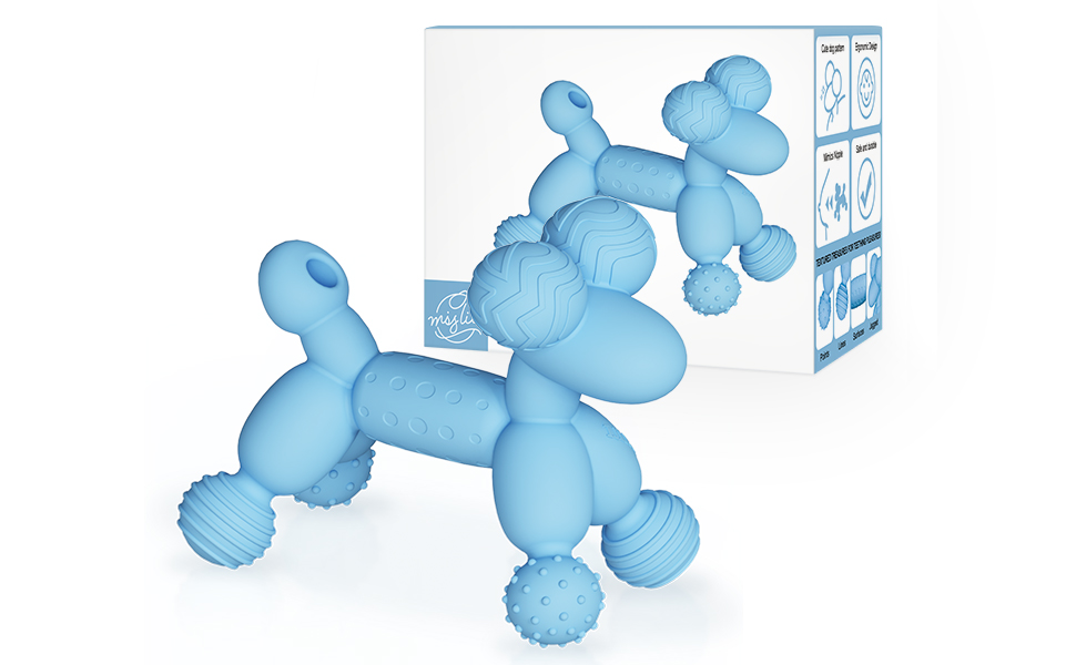 Baby Teething Ring Toy Made of Food-Grade Silicone