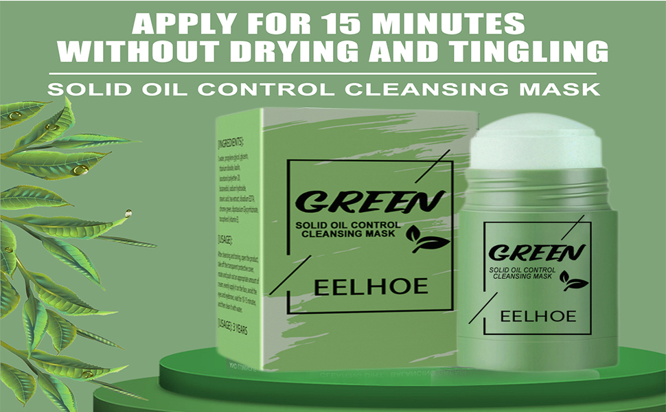 EELHOE Mask Stick, Eelhoe Green Mask Stick, Eelhoe Poreless Deep