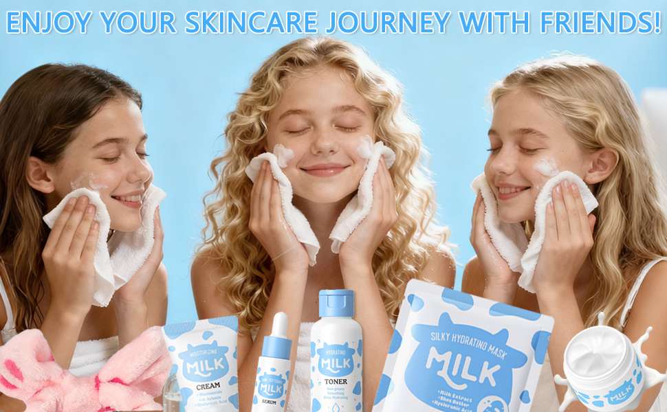 Milk Skincare Set Teen Girls Gifts