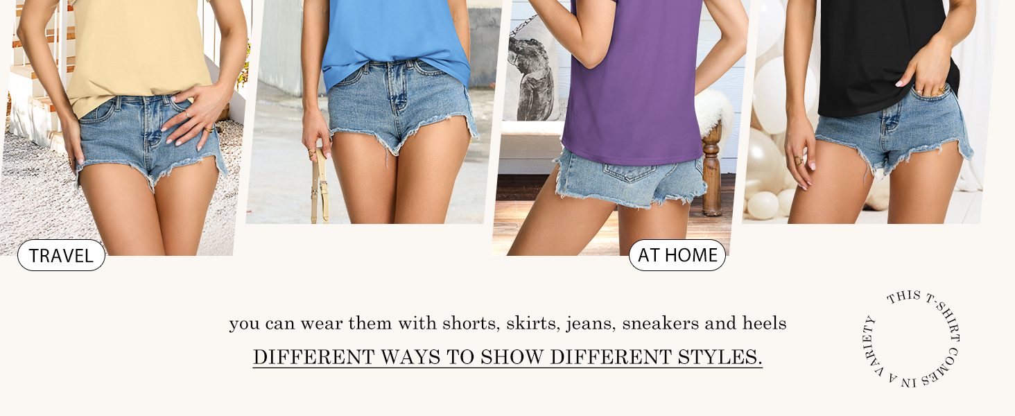 summer t-shirts for women