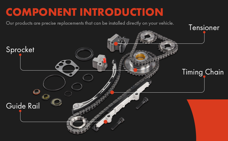 オールドタイマー Amazon.com: A-Premium Engine Timing Chain Kit W/Guide Rail