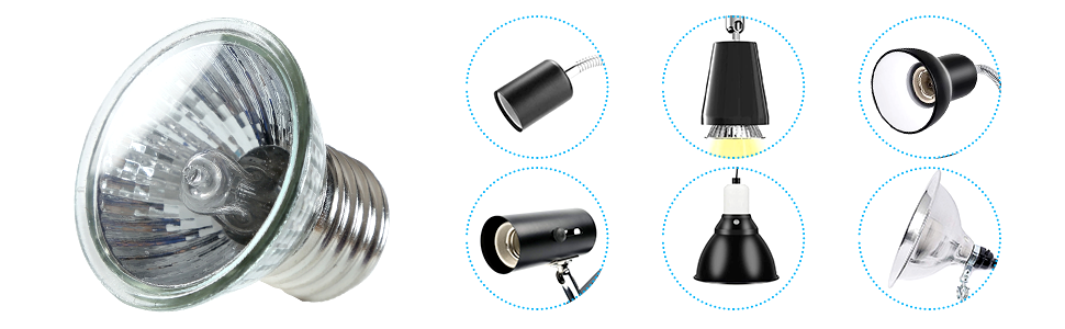 UVA+UVB Bulbs, Heat and Light for Reptiles and Amphibian