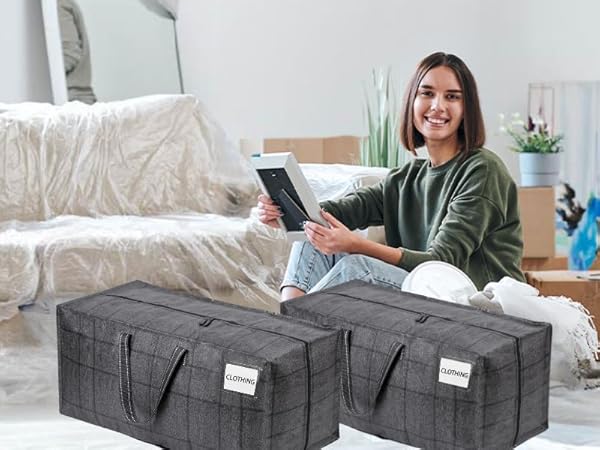 storage totes with lids heavy duty,packing supplies for moving,woot,boxes and moving supplies