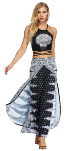 Frauen Yoga Hose Breites Bein