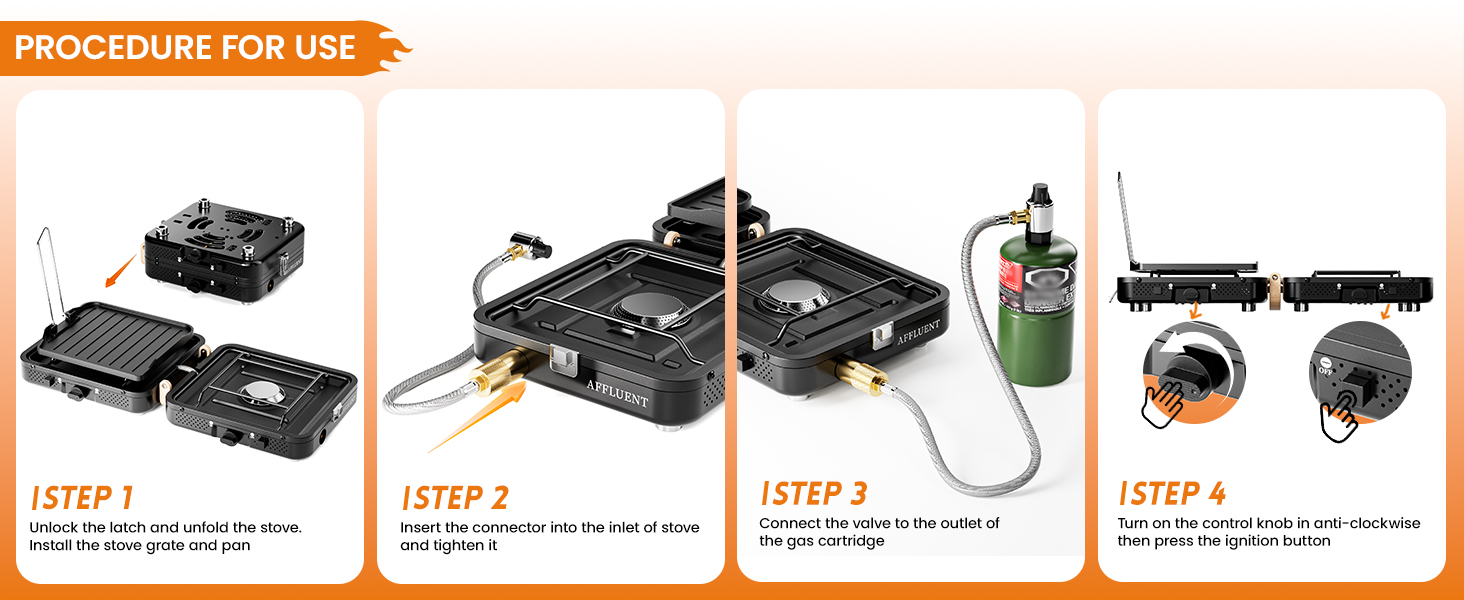 propane camping stove
