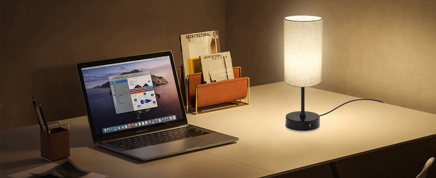 Ascher 2 Pack Table Lamp RGB Color Chang... 11 the 6500K can simulate the daylight, which is suitable for reading and working