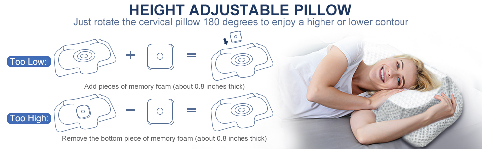 neck support pillows for sleeping