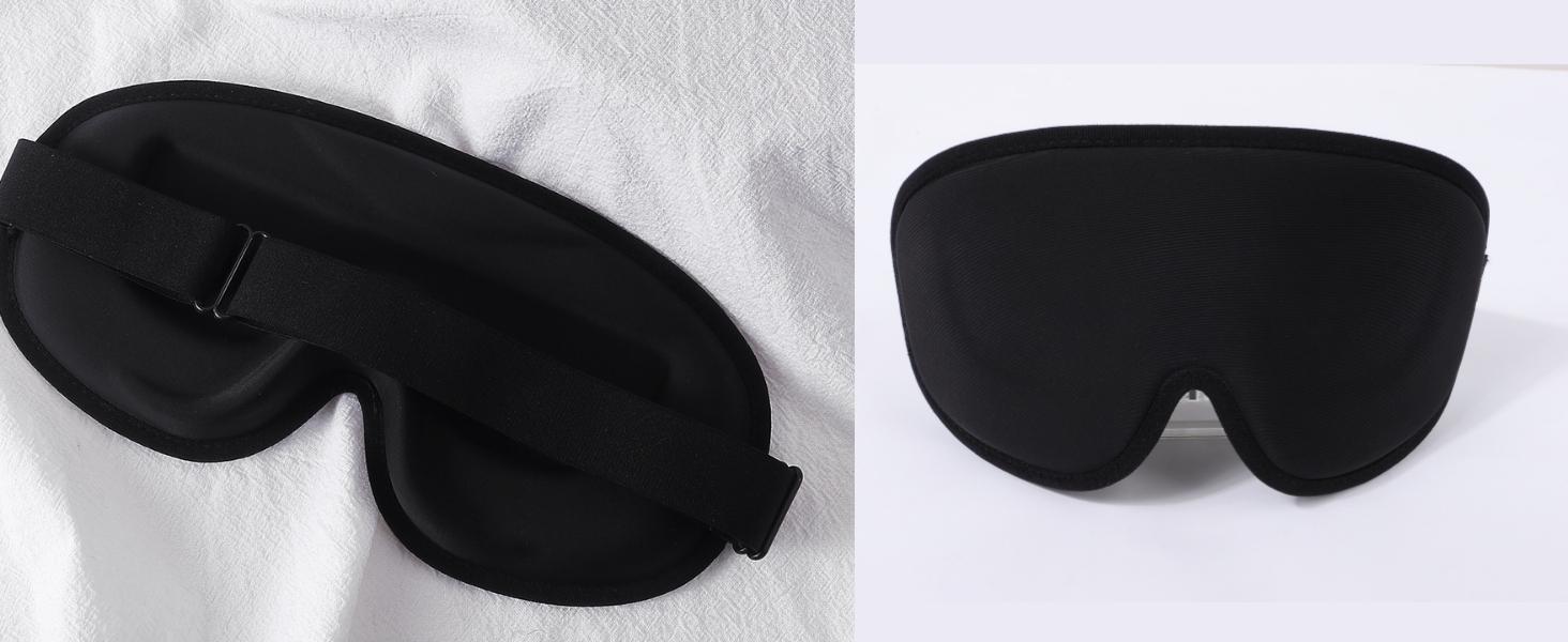 100 Blackout Eye Mask for Sleeping Sleep Mask Zero Eye Pressure