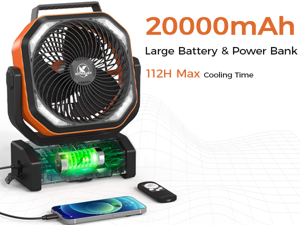 rechargeable fan