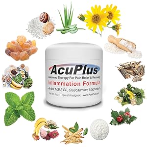 AcuPlus has over 13 natural ingredients to target pain and inflammation.