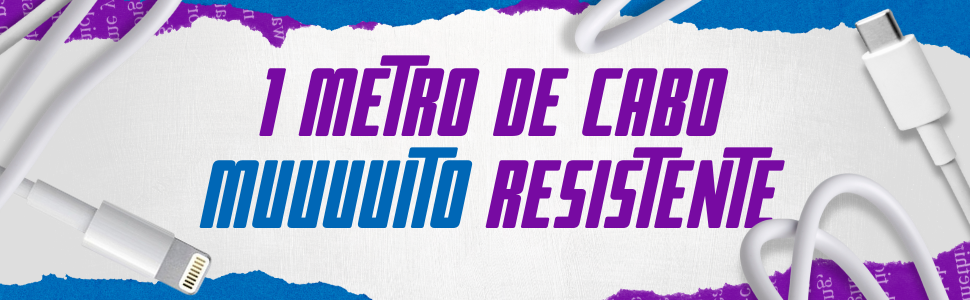 1 metro DE Cabo MUUUUITO Resistente