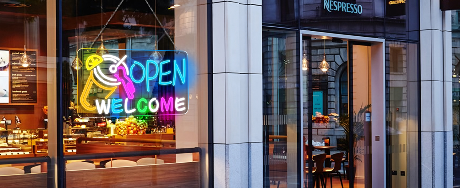 neon light sign