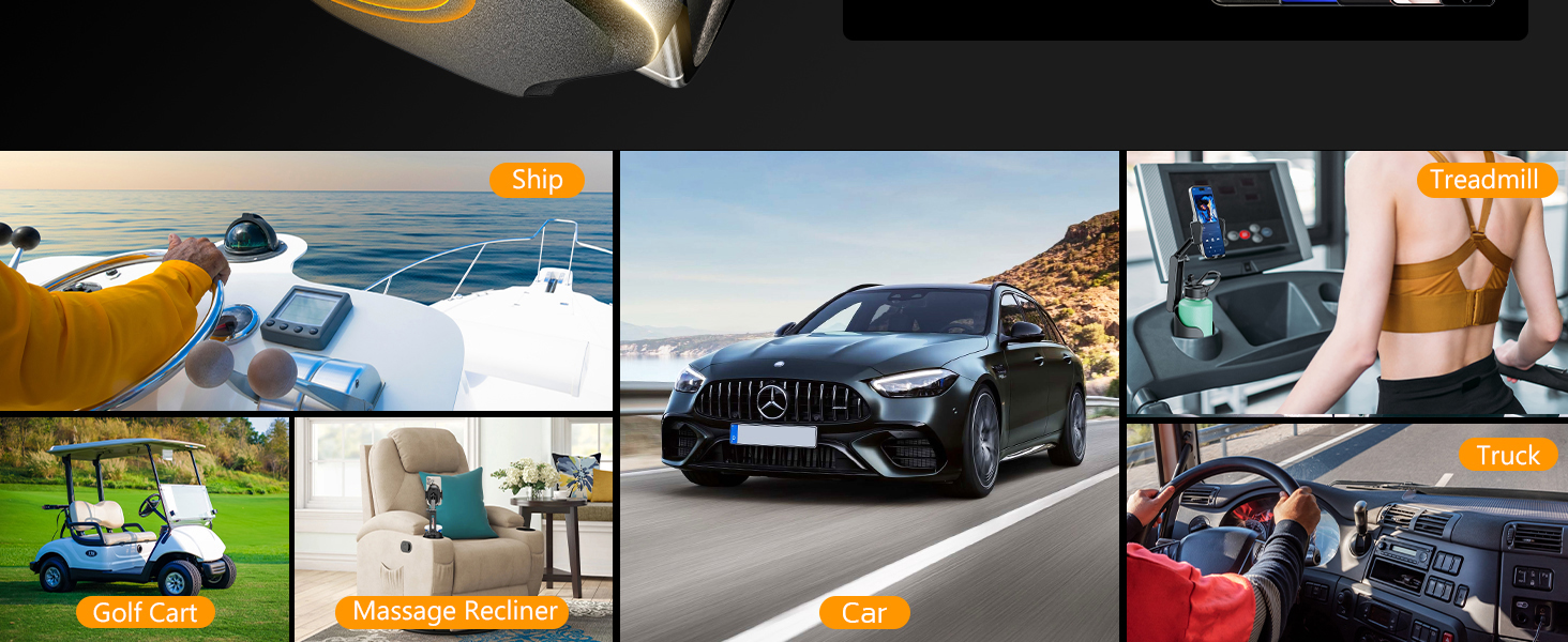 cup holder phone mount