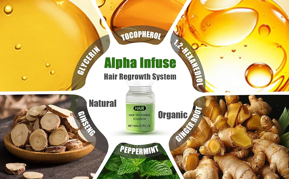 Alpha Infuse Natural Ingredients