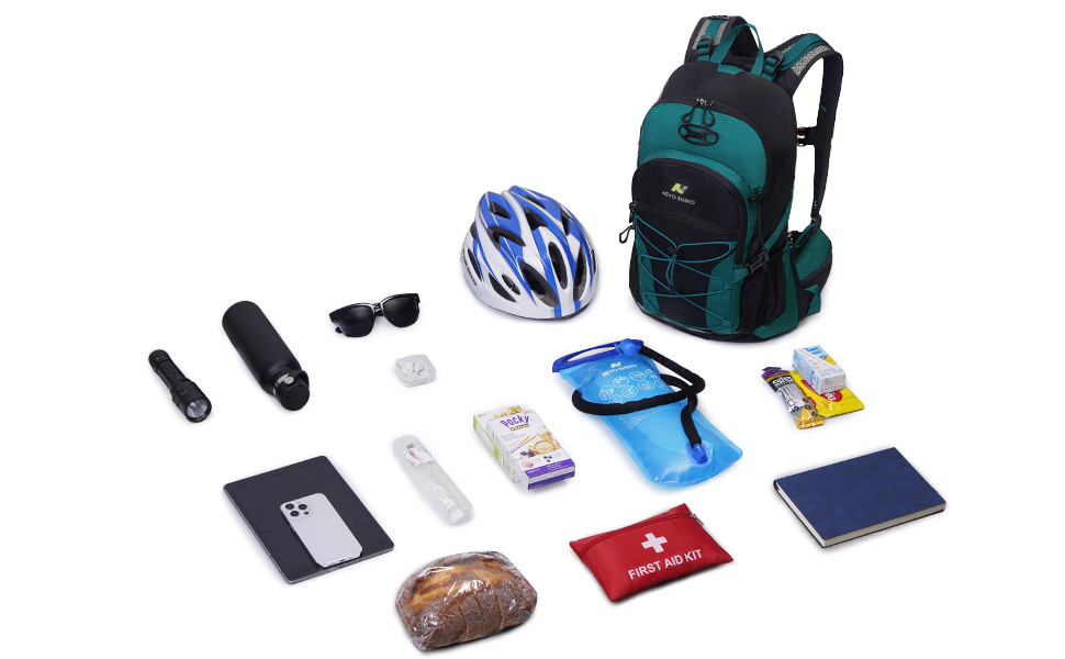 N NEVO RHINO Hydration Backpack Water Backpack with Rain