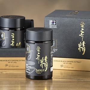 Flacon de Ginseng Noir