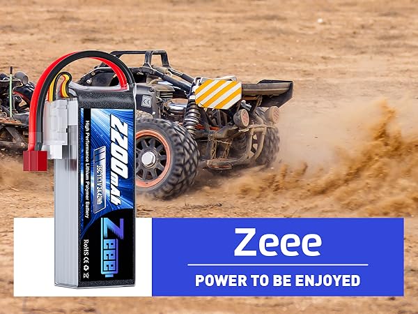 Amazon.com: Zeee 3S LiPo Battery 2200mAh 11.1V 35C Soft Case