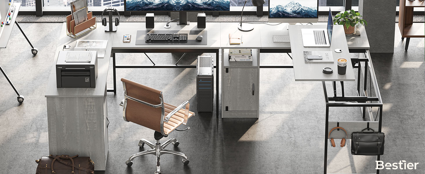 L Shaped Standing Desk