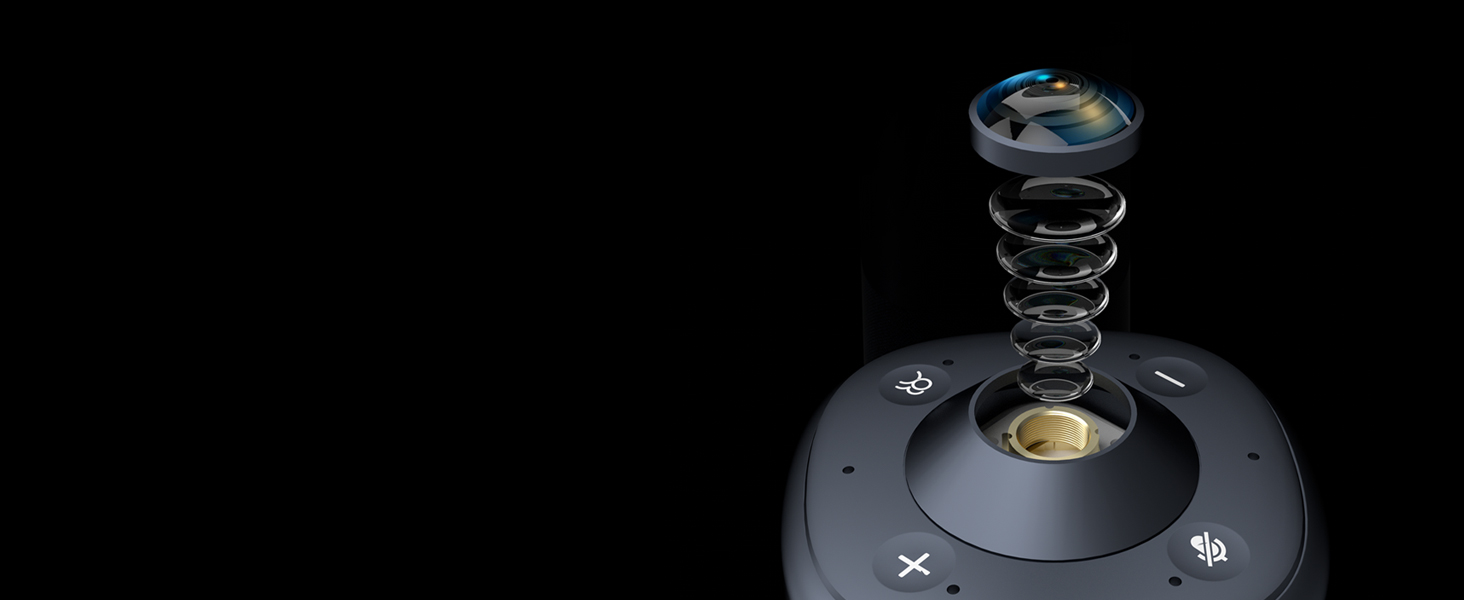 C50 360° Video Conference Camera, Microphone and Speaker, Noise Suppression, All-in-1 Webcam